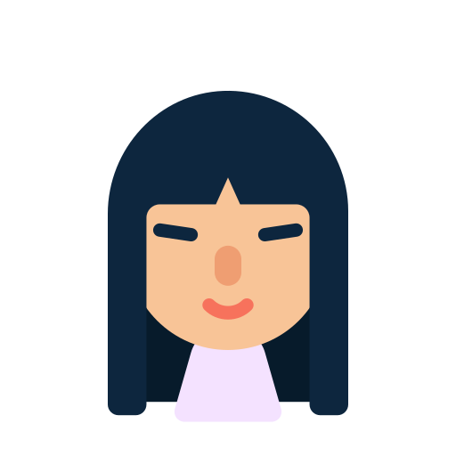 Female, mongolian skin, woman, diversity, nationality, chinese, asia icon
